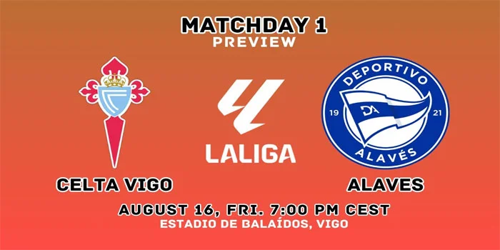 Hasil Pertandingan Alaves vs Celta Vigo 16 16 Agustus 2024