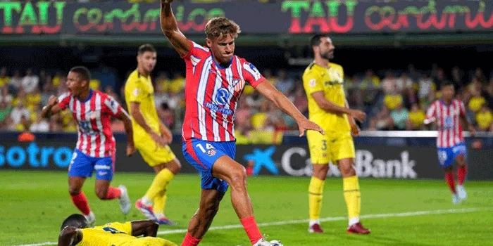 La Liga - Villarreal vs Atletico Madrid Berakhir Imbang 2-2, Debut Julian Alvarez