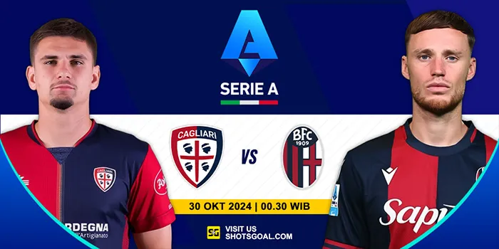 Prediksi Liga Italia : Cagliari Vs Bologna 30 Oktober 2024